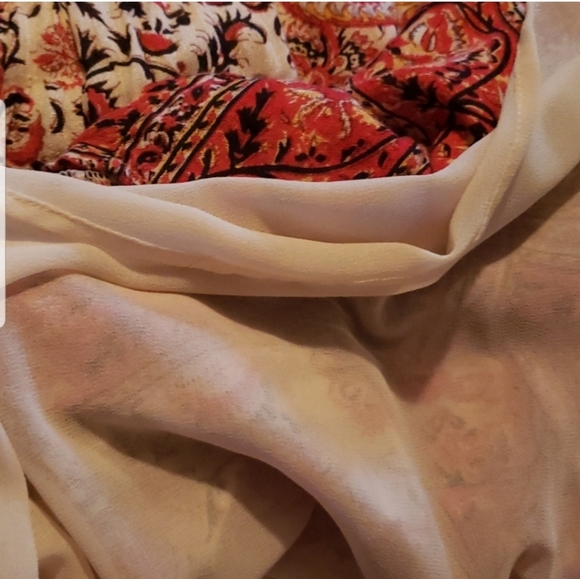 Lucky Brand Boho Bandana Print Maxi Festiva - Picture 5 of 6